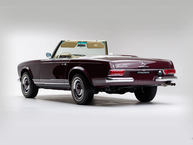 1965 Mercedez Benz 230 SL Maroon 113042-10-0101396